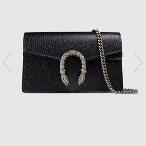Gucci DIONYSUS LEATHER SUPER MINI BAG